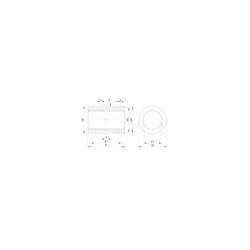 Cojinete lineal drylin® R RJUM-03