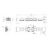 drylin® ZLW-1080S linear axis with toothed belt drive