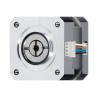 drylin® E lead screw stepper motor, stranded wires with JST connector, short design, NEMA17