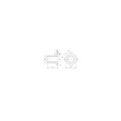 Cojinete con brida drylin® R FJUM-02