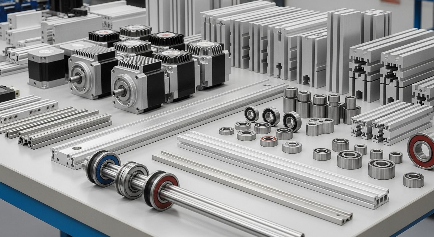 Componentes industriales de calidad